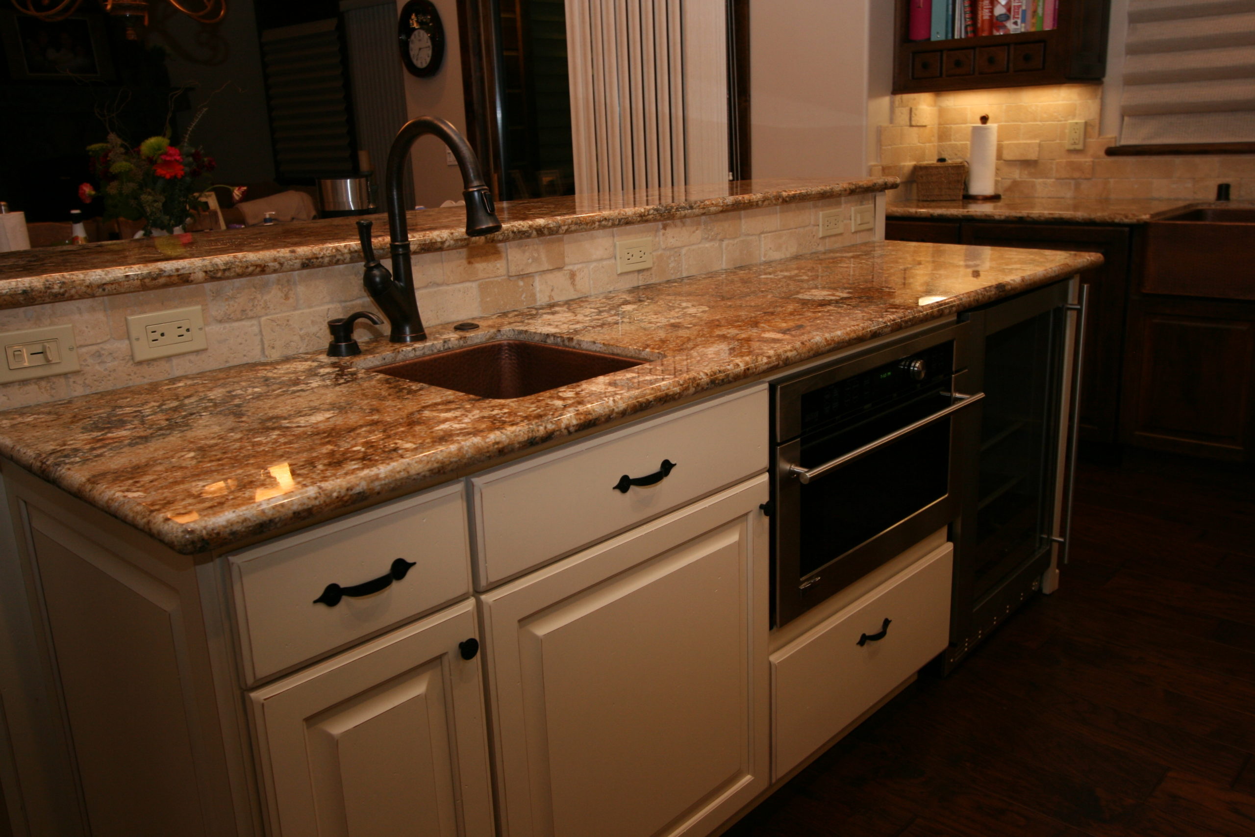 Two Toned in Tahoe - Kitchen sink details